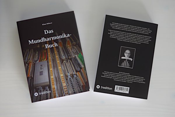 Cover Vorderseite Rückseite Das Mundharmonika-Buch Klaus Rohwer