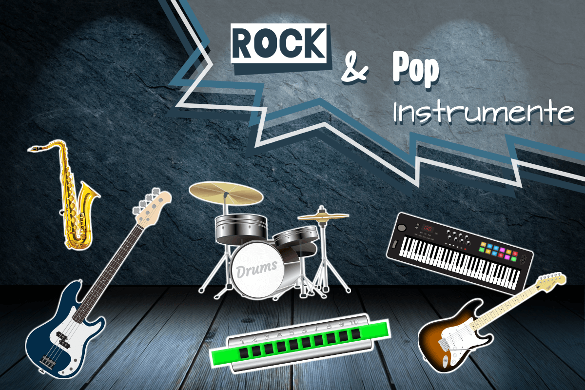 musikinstrumente pop rock musik