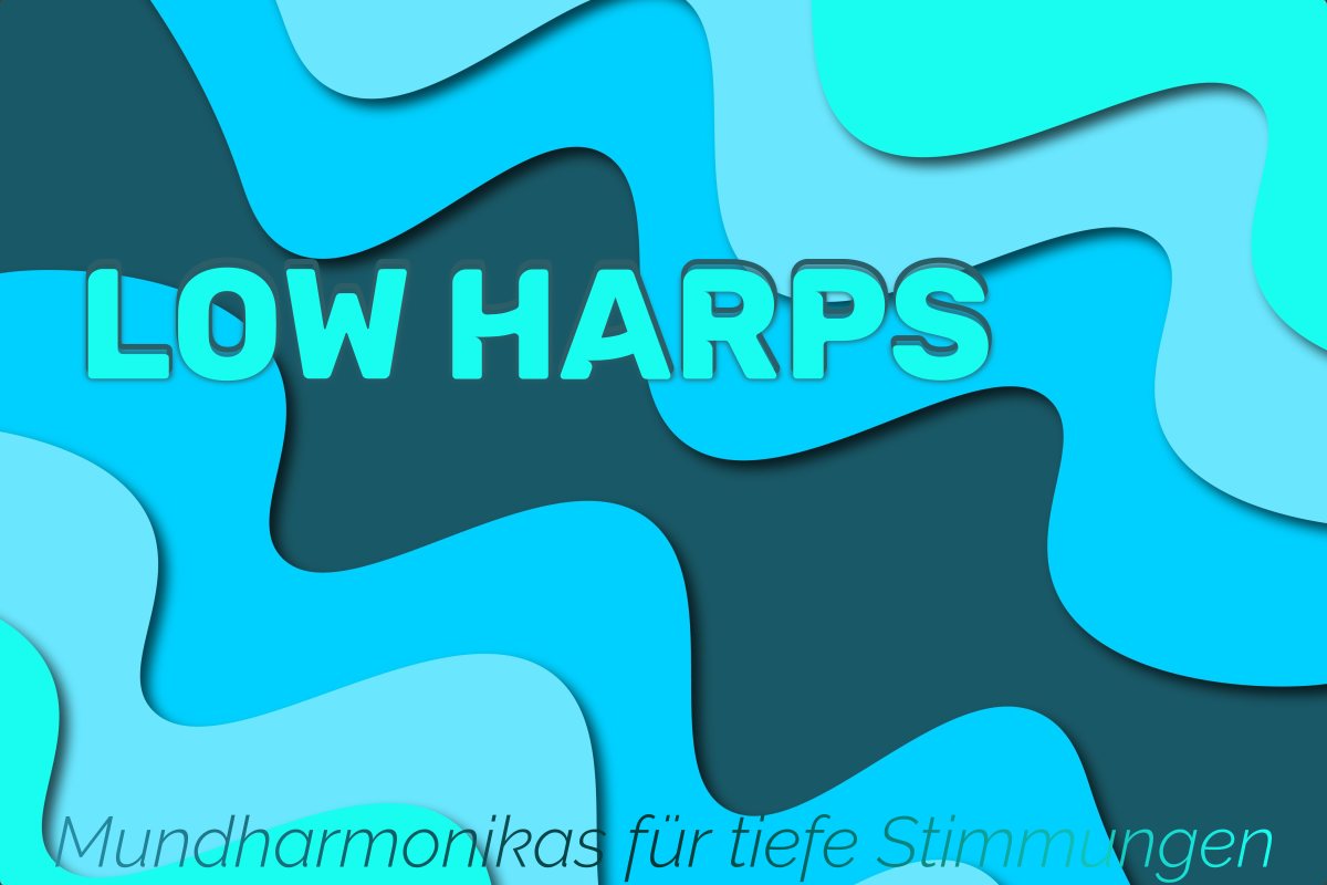 wellenstruktur mit folgendem text low harps