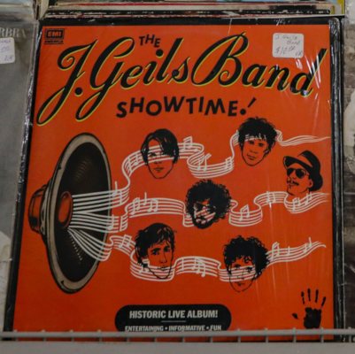 Schallplatten- Cover J. Geils Band - Showtime