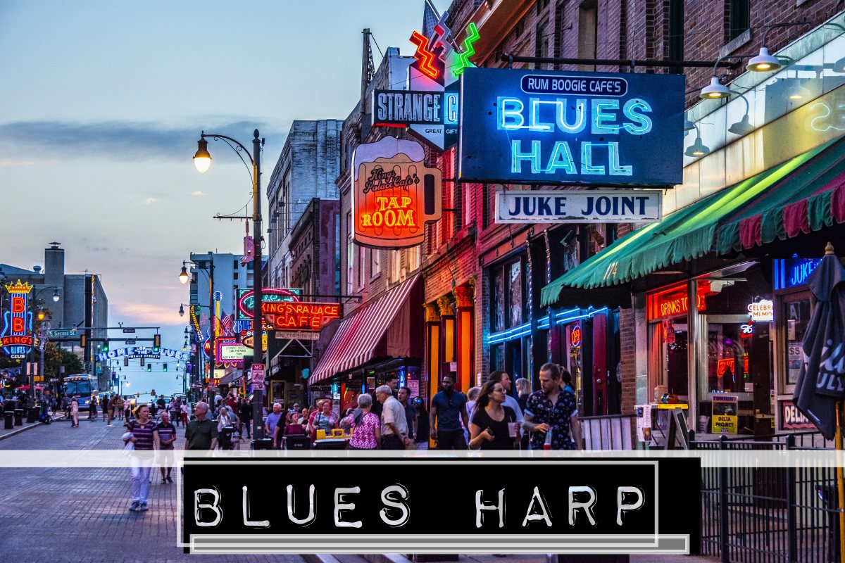 mundharmonika blues harp beale street