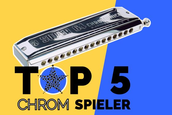 mundharmonika top 5 chrom
