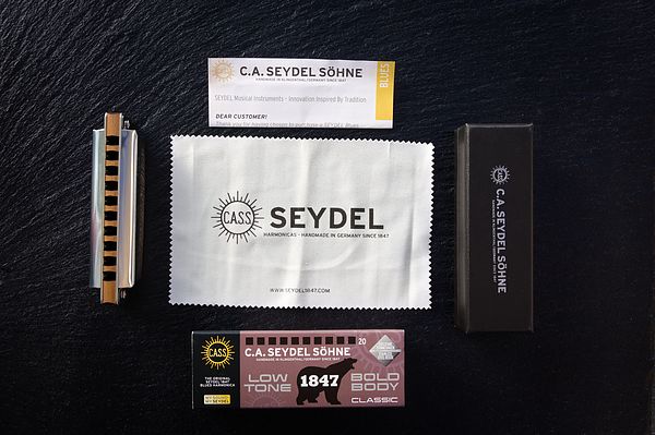 Seydel Blues 1847 Classic Low Lieferumfang