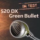 im test shure 520 dx green bullet mundharmonika mikrofon