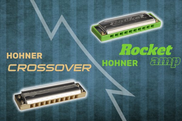 Hohner Marine Band Crossover vs Hohner Rocket Amp